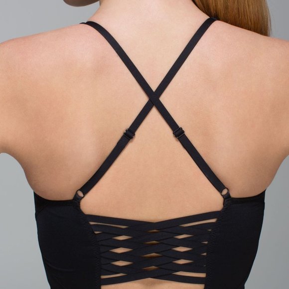 ✴️ Rare Lululemon Bonded Bra Black - Picture 1 of 10